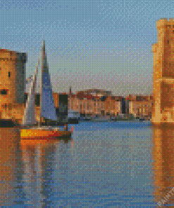 La Rochelle Chain Tower Diamond Painting