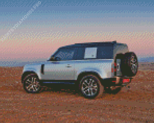 Land Rover Defender 90 Diamond Painting