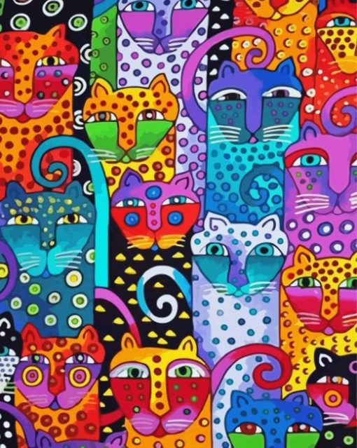 Laurel Burch Cats Diamond Painting