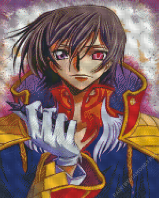 Lelouch Lamperouge Anime Diamond Painting