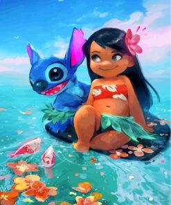 Lilo And Stitch Diamond Painting