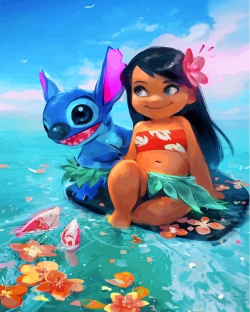 Lilo And Stitch Diamond Painting