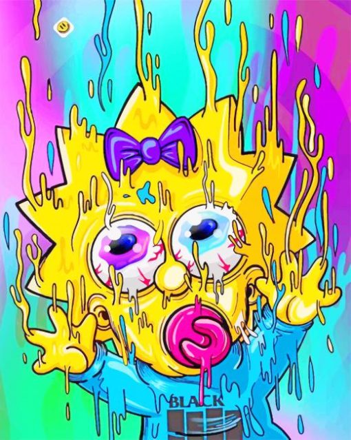 Lisa Simpson Diamond Painting