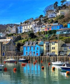 Looe Harbour Diamond Painting