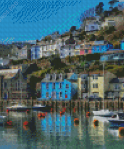 Looe Harbour Diamond Painting