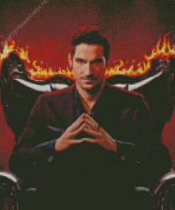 Lucifer Morningstar Diamond Painting