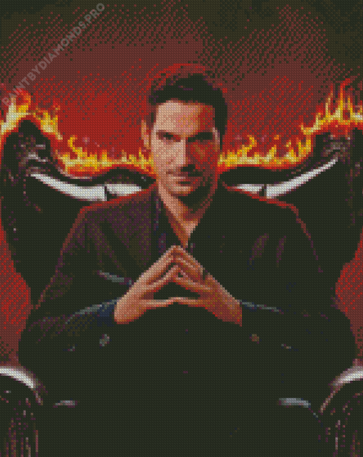 Lucifer Morningstar Diamond Painting