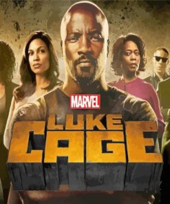 Luke Cage Serie Diamond Painting