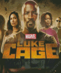 Luke Cage Serie Diamond Painting