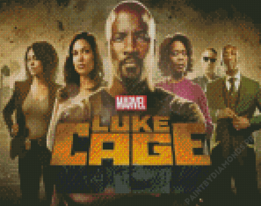 Luke Cage Serie Diamond Painting