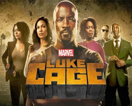 Luke Cage Serie Diamond Painting