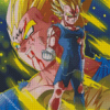 Majin Vegeta Character Diamond Painting