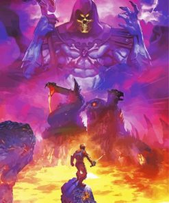 Master Of The Universe comic Diamond Painting