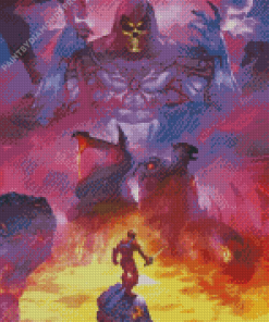 Master Of The Universe comic Diamond Painting