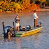 Men On Bass Boat Diamond Painting