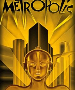 Metropolis Movie Poster Diamond Painting