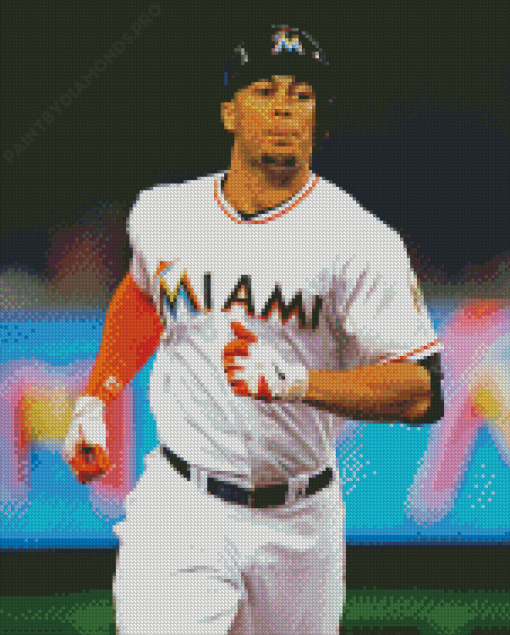 Miami Marlins Player Diamond Painting