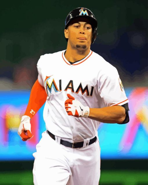 Miami Marlins Player Diamond Painting