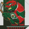 Minnesota Wild Logo Diamond Painting