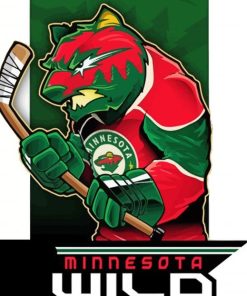 Minnesota Wild Logo Diamond Painting