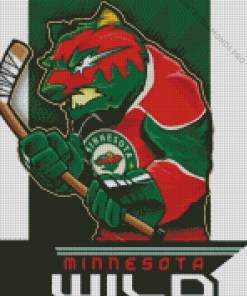 Minnesota Wild Logo Diamond Painting