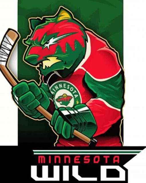 Minnesota Wild Logo Diamond Painting