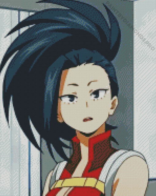 Momo Yaoyorozu Diamond Painting