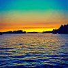 Muskoka At Sunset Diamond Painting