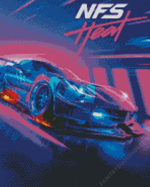 NFS Heat Diamond Painting