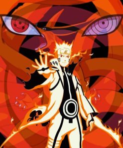 Naruto With Kurama Diamond Painting