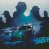 Need For Speed Poster Diamond Painting