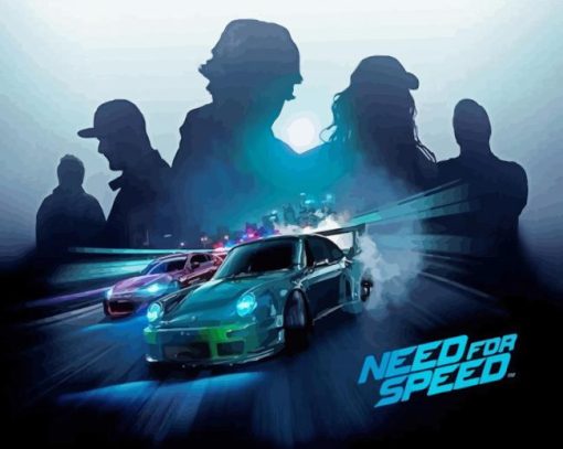 Need For Speed Poster Diamond Painting