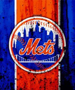 New York Mets Logo Diamond Painting