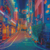 Night City Lights Diamond Painting