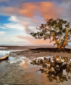 Nudgee Beach Diamond Painting