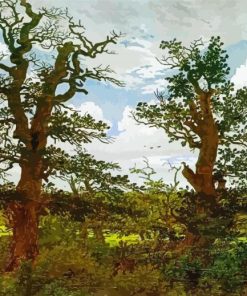 Oak Trees Diamond Painting