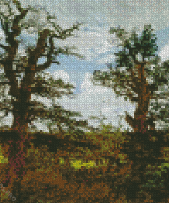 Oak Trees Diamond Painting