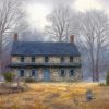 Old Colonial House Diamond Painting