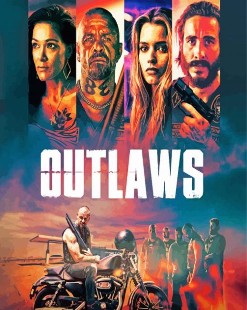 Outlaws Poster Diamond Painting