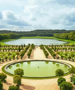 Palace of Versailles Garden Diamond Painting