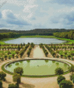 Palace of Versailles Garden Diamond Painting