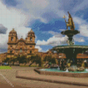 Plaza De Armas Cusco Diamond Painting