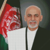 President Ashraf Ghani Diamond Painting