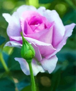 Purple Floribunda Diamond Painting