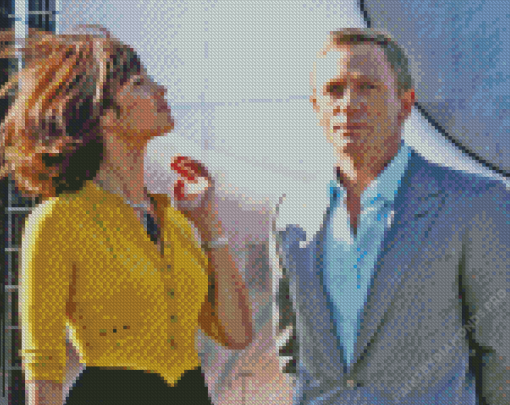 Quantum Of Solace Characters Diamond Painting