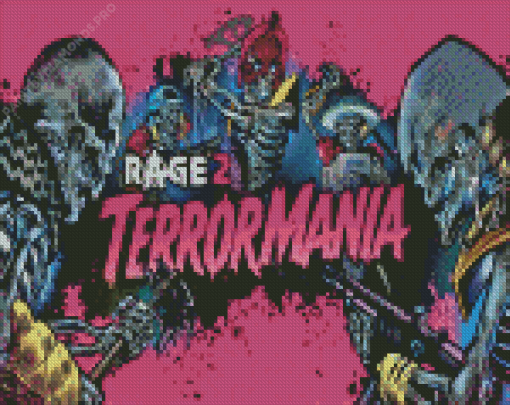 Rage 2 Poster Diamond Painting