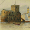 Rapallo Castle Art Diamond Painting