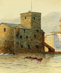 Rapallo Castle Art Diamond Painting