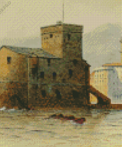 Rapallo Castle Art Diamond Painting