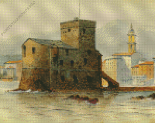 Rapallo Castle Art Diamond Painting